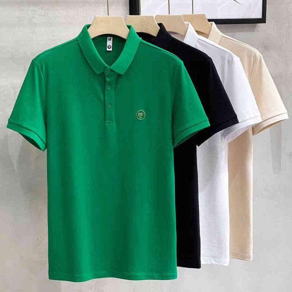 men's short sleeve polo shirts bv embroidered fashion brand tshirts slim fit business polo shirt ins new casual breathable lapel tshirt, White;black
men's short sleeve polo shirts bv embroidered fashion brand tshirts slim fit business polo shirt ins new casual breathable lapel tshirt, White;black