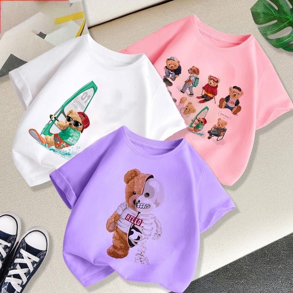 fashion kids clothes arrival t-shirt 4 colors summer comfortable lovely toddler girls short sleeve cartoon cute little bear, Blue
fashion kids clothes arrival t-shirt 4 colors summer comfortable lovely toddler girls short sleeve cartoon cute little bear, Blue