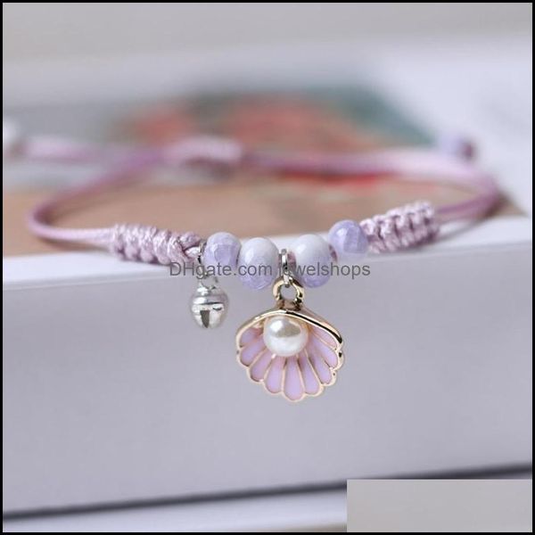 charm bracelets fashion starfish shell pearl pendant for women umbrella love bead adjustable woven bracelet wrist accessor jewelshops dhwhs, Golden;silver
charm bracelets fashion starfish shell pearl pendant for women umbrella love bead adjustable woven bracelet wrist accessor jewelshops dhwhs, Golden;silver