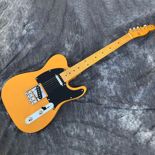 chinese electric guitar t l alder body handmade heavy relic 6 strings transparent yellow color custom shop
chinese electric guitar t l alder body handmade heavy relic 6 strings transparent yellow color custom shop