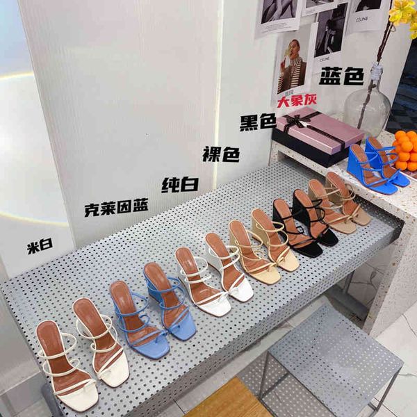 dress shoes summer thin belt open toe slope heel women's sandals with leather clip and high-heeled slippers, Black
dress shoes summer thin belt open toe slope heel women's sandals with leather clip and high-heeled slippers, Black