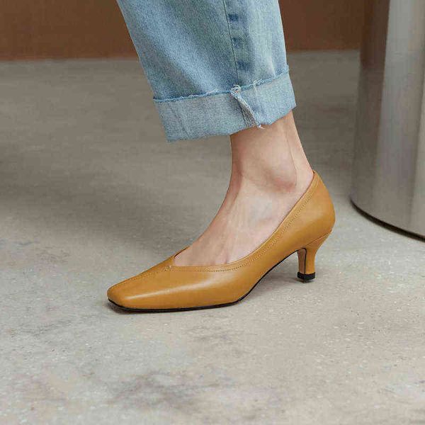 dress shoes genuine leather for owmen pointted toe med heels pumps spring summer est shallow wedding woman 220318, Black
dress shoes genuine leather for owmen pointted toe med heels pumps spring summer est shallow wedding woman 220318, Black