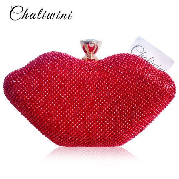 female red lips crystal purses and handbags ladies metal day toiletry punk party wallet women shoulder evening clutch bag 220428
female red lips crystal purses and handbags ladies metal day toiletry punk party wallet women shoulder evening clutch bag 220428