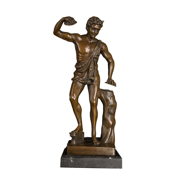 bronze greek mythology heracles god statue figurine antique man sculpture art home decor gift, Silver
bronze greek mythology heracles god statue figurine antique man sculpture art home decor gift, Silver