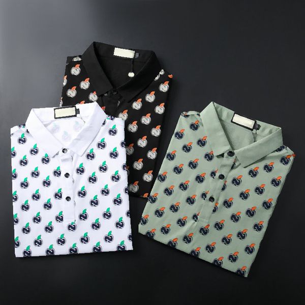 2022 luxury brand mens designer polo t shirt summer fashion breathable short-sleeved lapel casual 3, White;black
2022 luxury brand mens designer polo t shirt summer fashion breathable short-sleeved lapel casual 3, White;black