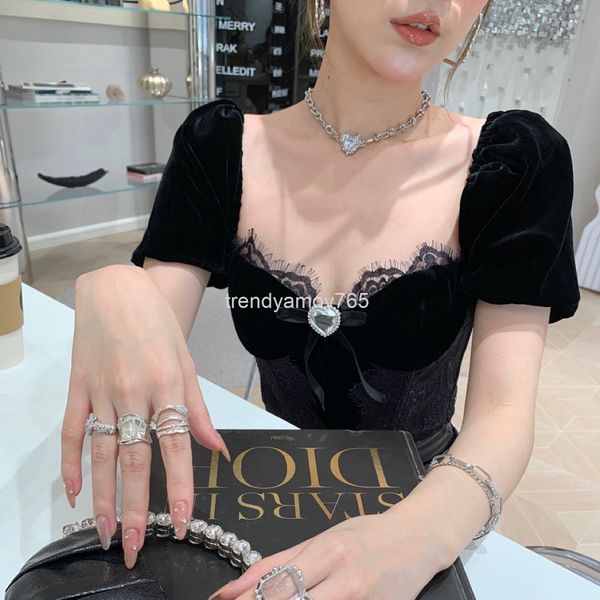 women's t-shirt summer french square neck lace short sleeve t-shirt women's design sense of minority foreign style slim super top, White 
women's t-shirt summer french square neck lace short sleeve t-shirt women's design sense of minority foreign style slim super top, White