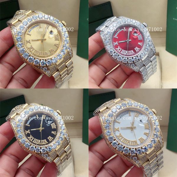 factory direct sales 2813 sports automatic mechanical men's watch diamond bezel luxury roman hour markers white black blue dial sapphir, Slivery;brown
factory direct sales 2813 sports automatic mechanical men's watch diamond bezel luxury roman hour markers white black blue dial sapphir, Slivery;brown