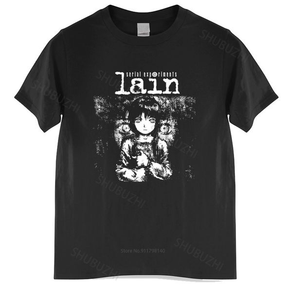 arrived mens t shirt serial experiments lain tshirt men cotton harajuku japan manga iwakura tees homme black t-shirt 220423, White;black
arrived mens t shirt serial experiments lain tshirt men cotton harajuku japan manga iwakura tees homme black t-shirt 220423, White;black