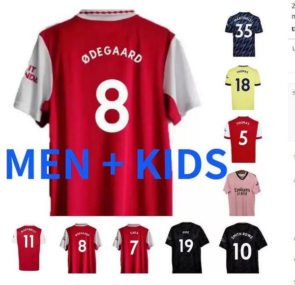 thomas pepe saka tierney smith rowe soccer jerseys 21/22/23 tavares sambi odegaard nketiah 2022 2023 football shirt kids kit uniform martine, Black
thomas pepe saka tierney smith rowe soccer jerseys 21/22/23 tavares sambi odegaard nketiah 2022 2023 football shirt kids kit uniform martine, Black