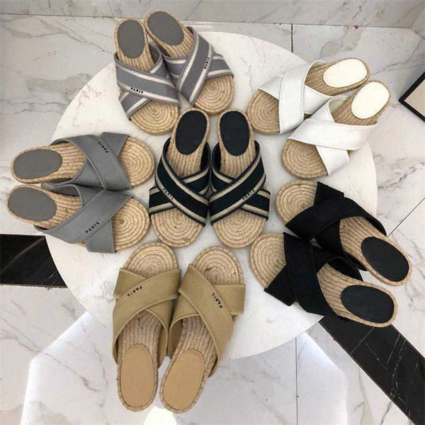 fashion women sandal open-toe straw slippers girls flats flip flops alphabet fisherman shoes summer beach slides sandals, Black
fashion women sandal open-toe straw slippers girls flats flip flops alphabet fisherman shoes summer beach slides sandals, Black