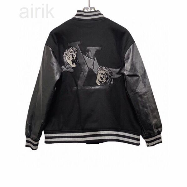2023 street fashion catwalk jacket men's baseball uniform flat pull side high street jacket colors black white size 2xl/3xl, Black;brown
2023 street fashion catwalk jacket men's baseball uniform flat pull side high street jacket colors black white size 2xl/3xl, Black;brown