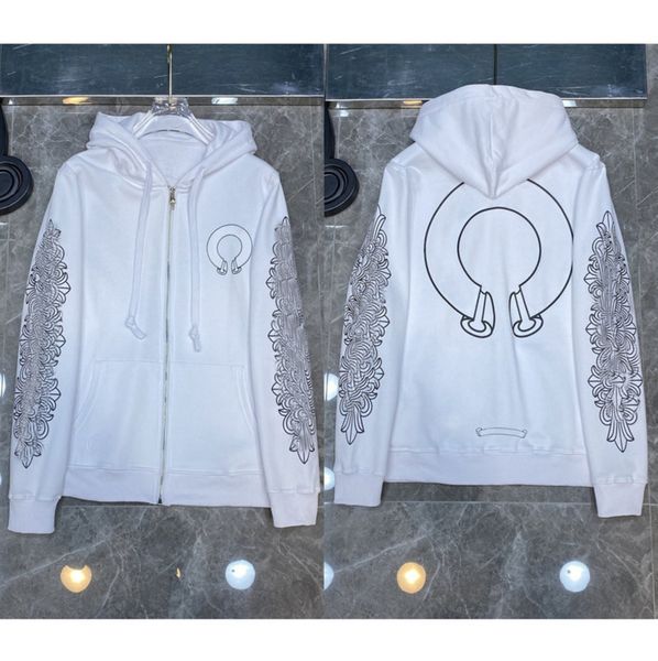 men's fashion designer jackets brand luxury zipper sweatshirts horseshoe cross print ch hoodies men women coat casual pullover loose h, Black;brown
men's fashion designer jackets brand luxury zipper sweatshirts horseshoe cross print ch hoodies men women coat casual pullover loose h, Black;brown