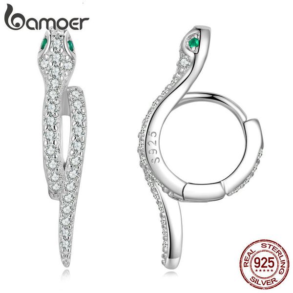 hoop huggie 925 sterling silver 3d snake earrings for women shiny zircon snake ear buckles statement fine jewelry party gift bse669 230206, Golden;silver
hoop huggie 925 sterling silver 3d snake earrings for women shiny zircon snake ear buckles statement fine jewelry party gift bse669 230206, Golden;silver
