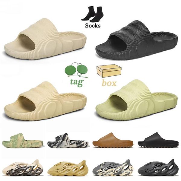 2022 with box adilette 22 slide designer slides women mens slippers eva runners desert sand magic lime black grey sulfur onyx ochr262u
2022 with box adilette 22 slide designer slides women mens slippers eva runners desert sand magic lime black grey sulfur onyx ochr262u