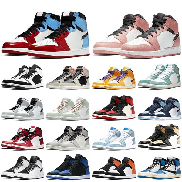 quality 1 high og shoes 1s university blue silver royal toe black metallic gold mid smoke grey unc patent men women sneakers trainers
quality 1 high og shoes 1s university blue silver royal toe black metallic gold mid smoke grey unc patent men women sneakers trainers