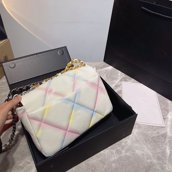 5a+luxury chain shoulder bag large capacity 25cm quilted designer handbag classic 19 flap crossbody purse lamskin leather envelope wallet to
5a+luxury chain shoulder bag large capacity 25cm quilted designer handbag classic 19 flap crossbody purse lamskin leather envelope wallet to