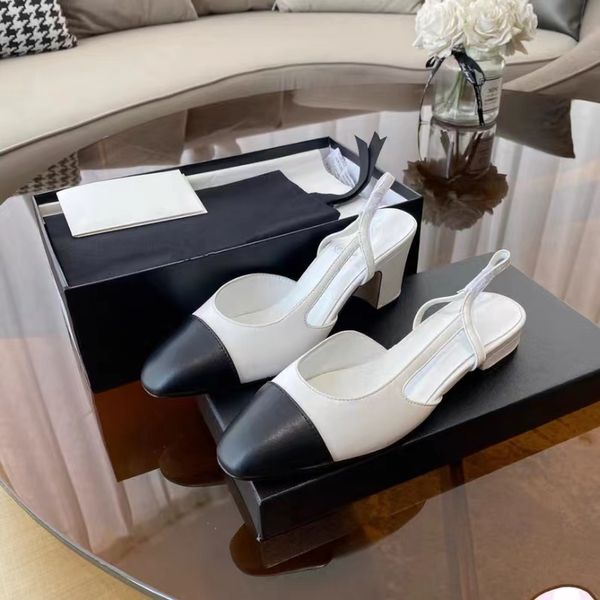 dress shoes classic designer sandals womens wedding summer thick heels fashion round head slides 100% leather platform office large size san, Black
dress shoes classic designer sandals womens wedding summer thick heels fashion round head slides 100% leather platform office large size san, Black