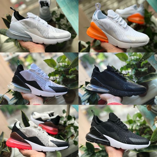 Image of Classic Black White 270 Shoes Mens Dusty Cactus Tennis Runner Sneakers Triple 270s Cactus Light Bone Be True Barely Rose Volt Women Breathable Mesh Trainer Designers