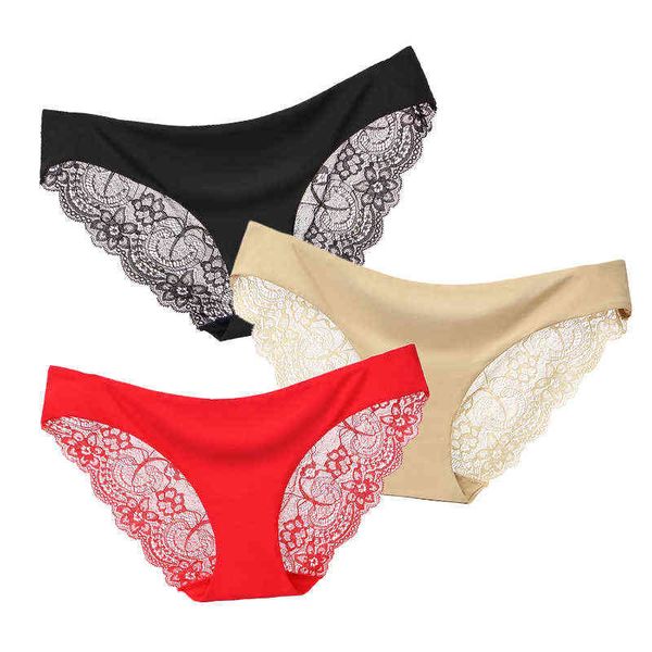 3pcs/lot women panties set lace briefs ice silk seamless underwear thong lingerie transparent underpants breathable pants w220324, Red;black
3pcs/lot women panties set lace briefs ice silk seamless underwear thong lingerie transparent underpants breathable pants w220324, Red;black