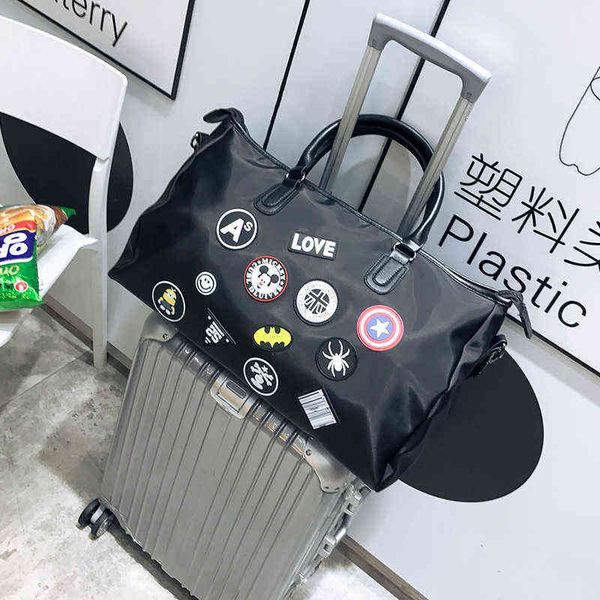 duffle bags travel bag sports fitness handbag badge oxford cloth storage bag 220707
duffle bags travel bag sports fitness handbag badge oxford cloth storage bag 220707