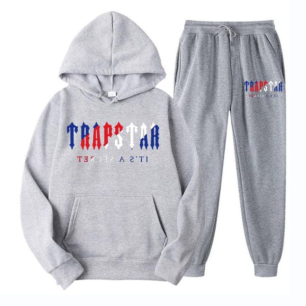 tracksuit men's men's trend hooded tracksuits pieces set hoodie sweatshirt sweatpants sportwear jogging outfit trapstar man cloth, Gray
tracksuit men's men's trend hooded tracksuits pieces set hoodie sweatshirt sweatpants sportwear jogging outfit trapstar man cloth, Gray
