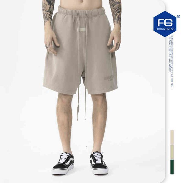men's shorts fg men's wear - products in spring and summer high street fashion brand fog letter embossed plush casual loose sports, White;black
men's shorts fg men's wear - products in spring and summer high street fashion brand fog letter embossed plush casual loose sports, White;black