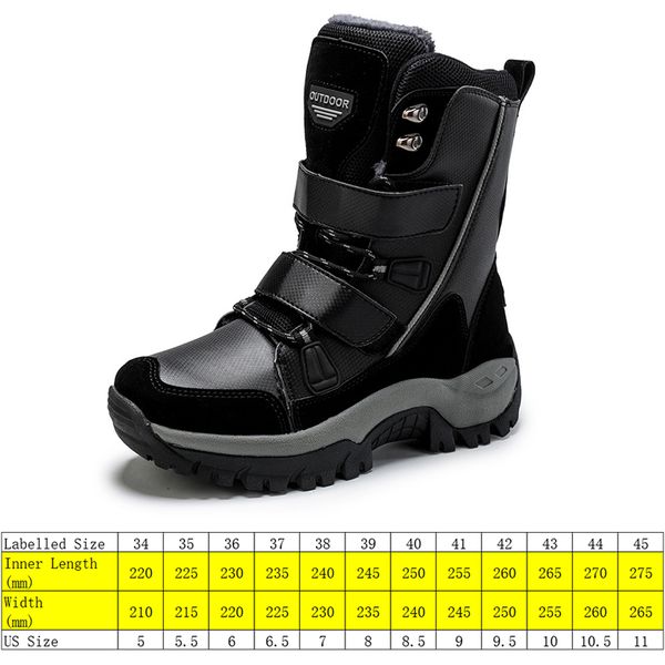 women winter boots outdoor waterproof warm fur women snow boots female platform non slip sport boots winter shoes booties, Black;yellow
women winter boots outdoor waterproof warm fur women snow boots female platform non slip sport boots winter shoes booties, Black;yellow