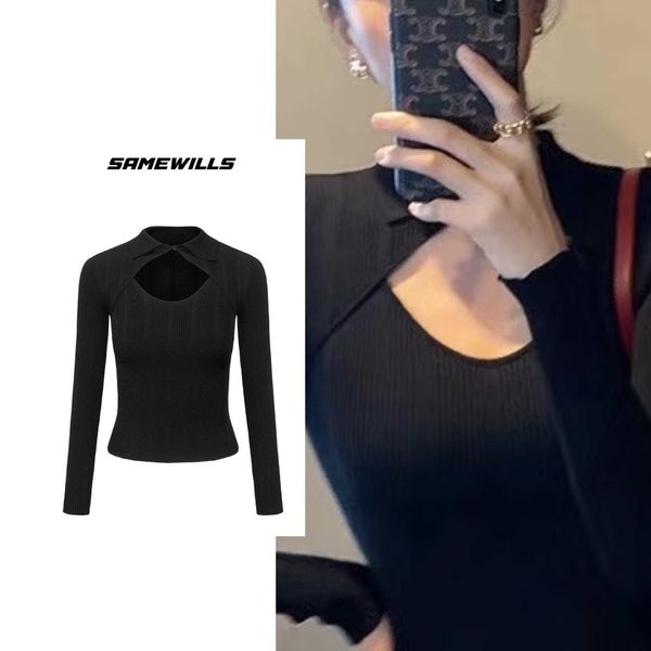 cheongsam collar button sweater women's spring and autumn stitching fake two long sleeved slim design sweater new, Black;brown
cheongsam collar button sweater women's spring and autumn stitching fake two long sleeved slim design sweater new, Black;brown