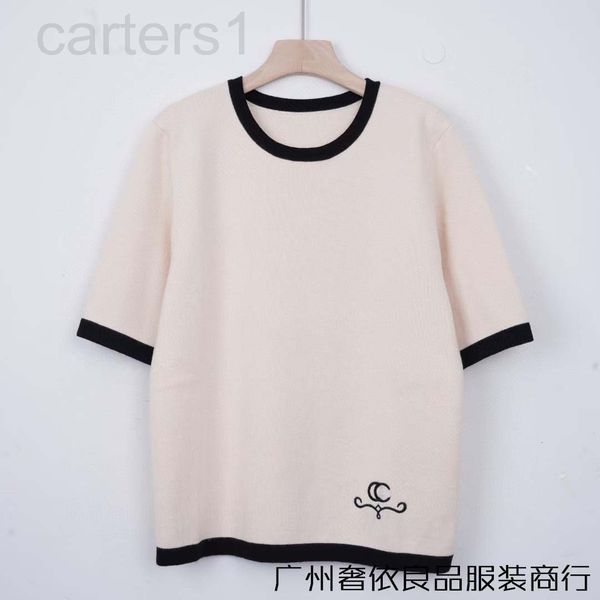 women's sweaters designer correct and verified g22 spring new letter embroidery contrast color wool round neck t-shirt with 0ugs, White;black
women's sweaters designer correct and verified g22 spring new letter embroidery contrast color wool round neck t-shirt with 0ugs, White;black