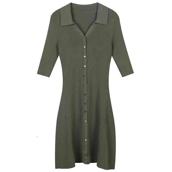 casual dresses french light luxury a-line skirt 2022 spring year v-neck single breasted temperament slim knit sweater women's bottomed, Black;gray
casual dresses french light luxury a-line skirt 2022 spring year v-neck single breasted temperament slim knit sweater women's bottomed, Black;gray