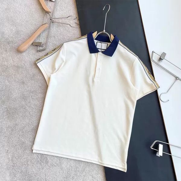 summer brand clothes luxury designer polo t shirt men casual polol fashion snake bee print embroidery pure color simple cottont shirt high s, White;black
summer brand clothes luxury designer polo t shirt men casual polol fashion snake bee print embroidery pure color simple cottont shirt high s, White;black