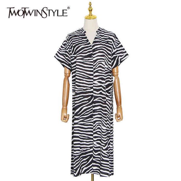 print zebra dress for women v neck short sleeve casual loose midi dresses female fashion clothing spring 210423, Black;gray
print zebra dress for women v neck short sleeve casual loose midi dresses female fashion clothing spring 210423, Black;gray