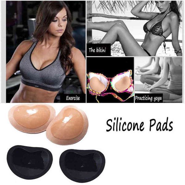 5pc women padding magic bra insert pads push up gel adhesive breast enhancer breast silicone foam push up breathable pads insert y220725
5pc women padding magic bra insert pads push up gel adhesive breast enhancer breast silicone foam push up breathable pads insert y220725