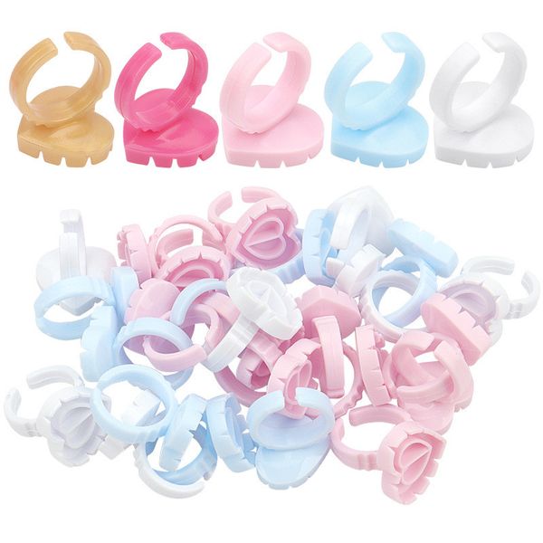 100pcs disposable eyelash extension pink glue rings holder pallet container wholesale lashes accessories ring cup tattoo pigment
100pcs disposable eyelash extension pink glue rings holder pallet container wholesale lashes accessories ring cup tattoo pigment