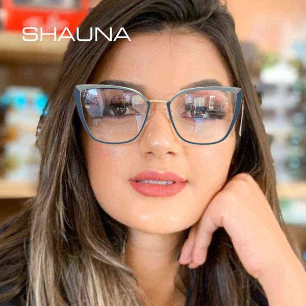 sunglasses shauna anti-blue light spring hinge women metal cat eye optical eyeglasses frame double colors 220322, White;black
sunglasses shauna anti-blue light spring hinge women metal cat eye optical eyeglasses frame double colors 220322, White;black