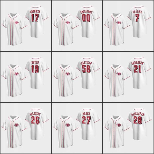 cincinnati's reds men women youth #17 brian goodwin 27 trevor bauer 19 joey votto 58 luis castillo custom white home jersey, Black
cincinnati's reds men women youth #17 brian goodwin 27 trevor bauer 19 joey votto 58 luis castillo custom white home jersey, Black