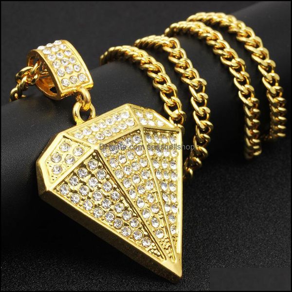 pendant necklaces hip hop jewelry big diamond shape necklace men for drop delivery 2021 bdehome dhszt, Silver
pendant necklaces hip hop jewelry big diamond shape necklace men for drop delivery 2021 bdehome dhszt, Silver