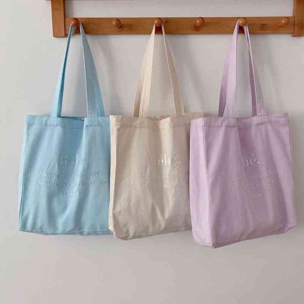 large capacity canvas shoulder bag for women eco reusable shopping bags fashion letter embroidery student girls tote handbags y220421
large capacity canvas shoulder bag for women eco reusable shopping bags fashion letter embroidery student girls tote handbags y220421