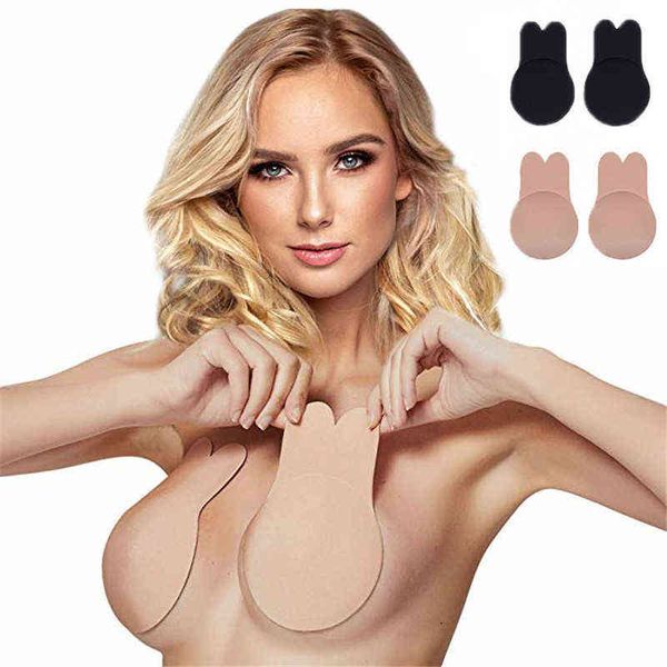 5pc rabbit bras for women self adhesive underwear wireless strapless bra silicone invisible lingerie pad push up bra plus size y220725
5pc rabbit bras for women self adhesive underwear wireless strapless bra silicone invisible lingerie pad push up bra plus size y220725