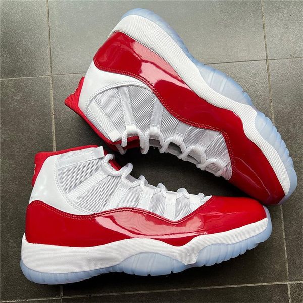 2022 authentic 11s 11 cherry shoes ct8012-116 men sports sneakers white varsity red black outdoor with original box
2022 authentic 11s 11 cherry shoes ct8012-116 men sports sneakers white varsity red black outdoor with original box