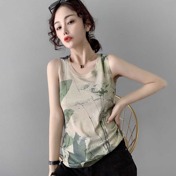spring / summer new fashion printed vest sleeveless bottoms t-shirt women summer fashion women's vests embroidered, White
spring / summer new fashion printed vest sleeveless bottoms t-shirt women summer fashion women's vests embroidered, White