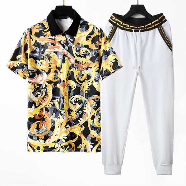 2022 new pattern mens fashion tracksuit with letters embroidery summer sportswear short sleeves pullover jogger pants suits sportsuit, Gray
2022 new pattern mens fashion tracksuit with letters embroidery summer sportswear short sleeves pullover jogger pants suits sportsuit, Gray
