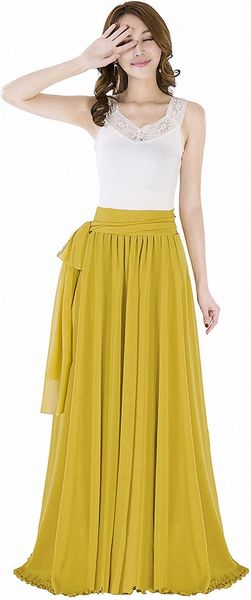chiffon high waist pleated big hem floor/ankle length beach maxi skirt for women wedding party long skirts p9xa#, White;black
chiffon high waist pleated big hem floor/ankle length beach maxi skirt for women wedding party long skirts p9xa#, White;black