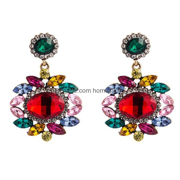fashion personality jewelry earrings stud woman dangle chandelier homes2007 exaggerated retro ladies alloy glass water drill flowers jlljbl, Silver
fashion personality jewelry earrings stud woman dangle chandelier homes2007 exaggerated retro ladies alloy glass water drill flowers jlljbl, Silver