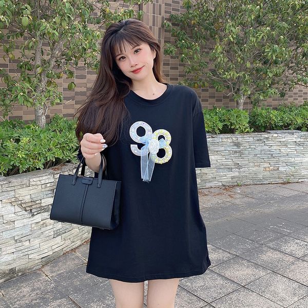 women's t-shirt designer 2022 summer xiaoxiangfeng 98 heavy industry manual bead nailing three-dimensional flower short sleeve t-shirt, White
women's t-shirt designer 2022 summer xiaoxiangfeng 98 heavy industry manual bead nailing three-dimensional flower short sleeve t-shirt, White