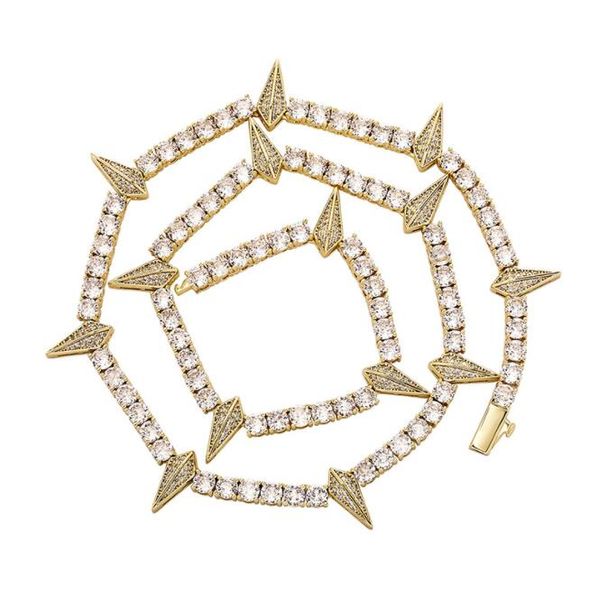 5mm tennis chain rivet necklace iced out bling cubic zirconia men women charm fashion hiphop punk jewelry, Silver
5mm tennis chain rivet necklace iced out bling cubic zirconia men women charm fashion hiphop punk jewelry, Silver