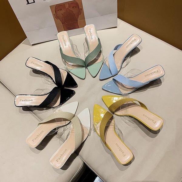 classic designer women's beach half slippers high heels fashion wine glass heel summer women slipper lazy sandals high heeled 5cm 35-40, Black
classic designer women's beach half slippers high heels fashion wine glass heel summer women slipper lazy sandals high heeled 5cm 35-40, Black