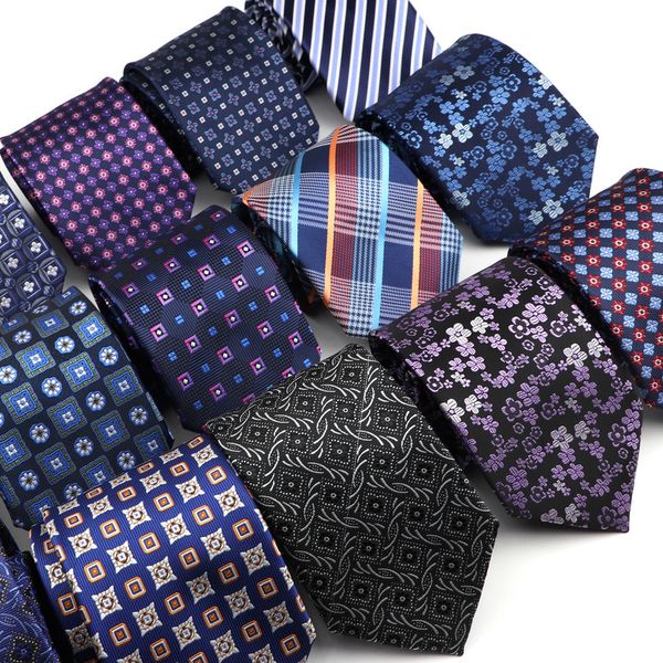 fashion polyester necktie for men business meeting formal striped dot floral 8cm jacquard tie daily wear cravat suit accessories 220409, Blue;purple
fashion polyester necktie for men business meeting formal striped dot floral 8cm jacquard tie daily wear cravat suit accessories 220409, Blue;purple