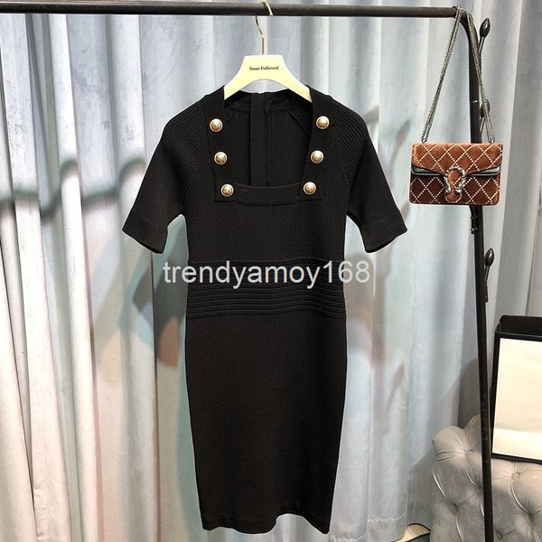 women's knits & tees knitted dress women's wool early spring style square collar gold button slim knit fashion small black skirt, White
women's knits & tees knitted dress women's wool early spring style square collar gold button slim knit fashion small black skirt, White