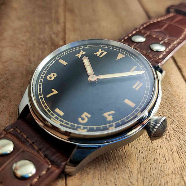 luxury watches for men mechanics wristwatch st3601 simple dial leather strap pilot style automatic mechanical designer, Slivery;brown
luxury watches for men mechanics wristwatch st3601 simple dial leather strap pilot style automatic mechanical designer, Slivery;brown